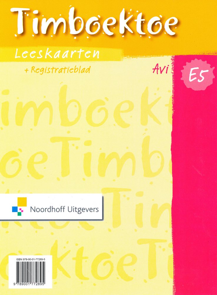 Timboektoe Leeskaarten set E5