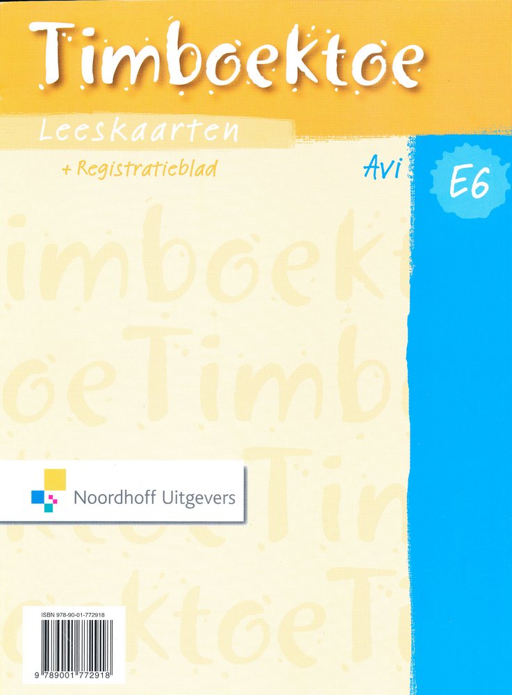 Timboektoe Leeskaarten set E6