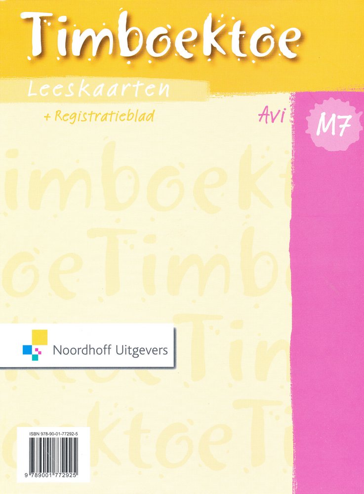 Timboektoe Leeskaarten set M7