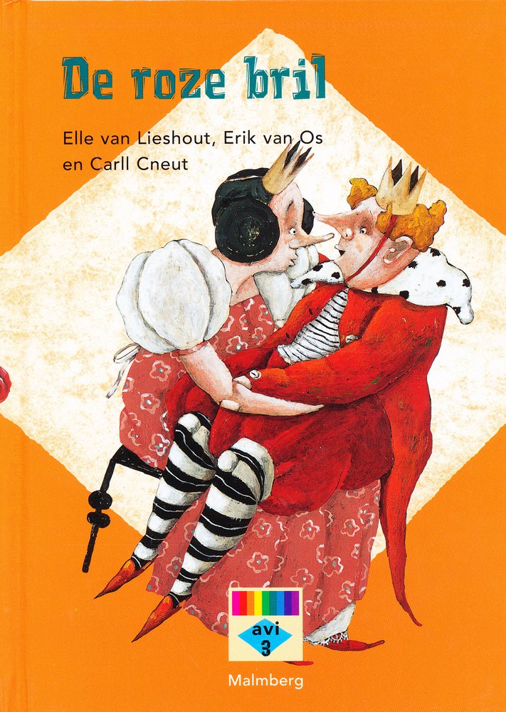 Leeskist ruit leesboekje De roze bril