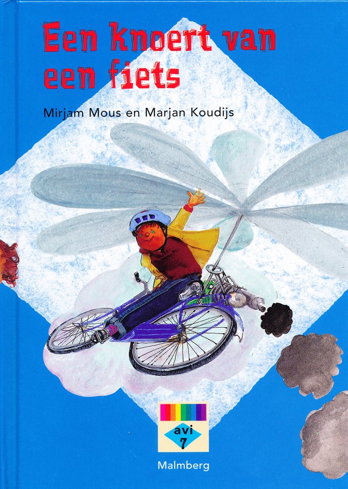 Leeskist ruit leesboekje Een knoert van een fiets