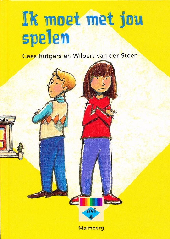 Leeskist ruit leesboekje Ik moet met jou spelen