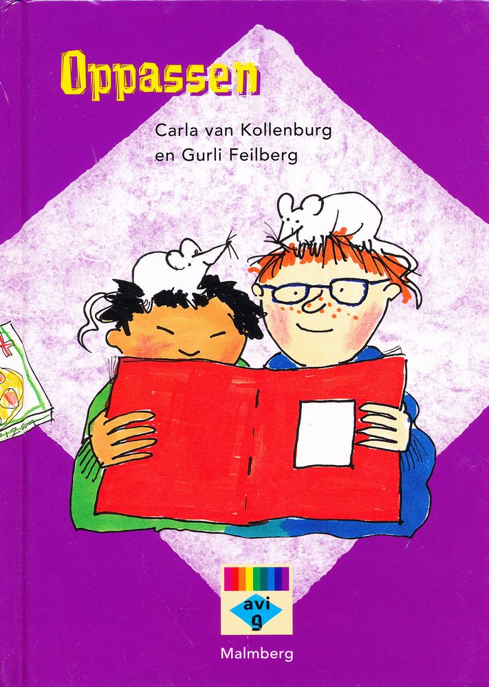 Leeskist ruit leesboekje Oppassen