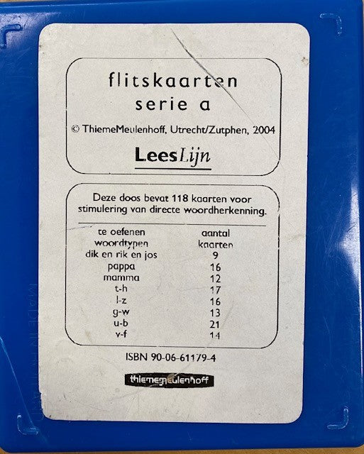 Leeslijn Flitskaarten serie A