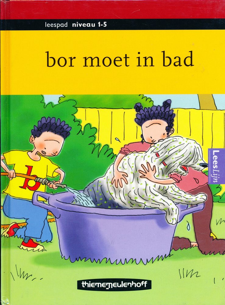 Leespad Leesboek 1-5 Bor moet in bad