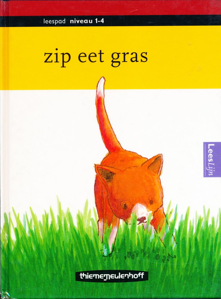 Leespad Leesboek 1-4 Zip eet gras