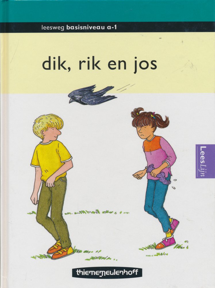 Leesweg Leesboek A-1 Dik, Rik en Jos