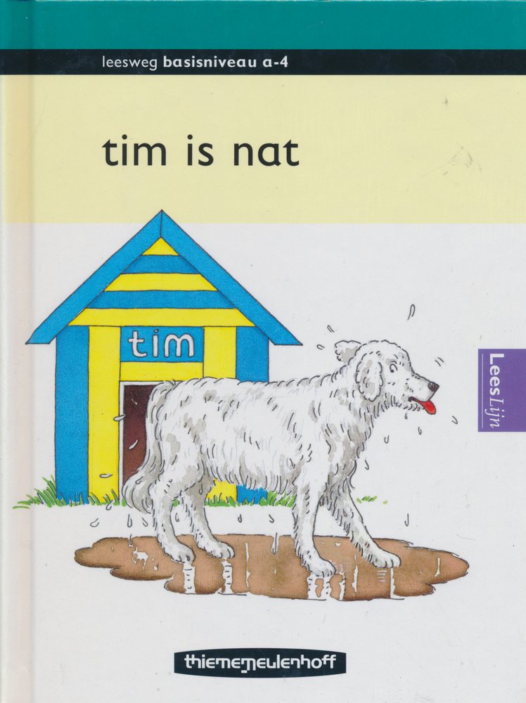 Leesweg Leesboek A-4 Tim is nat