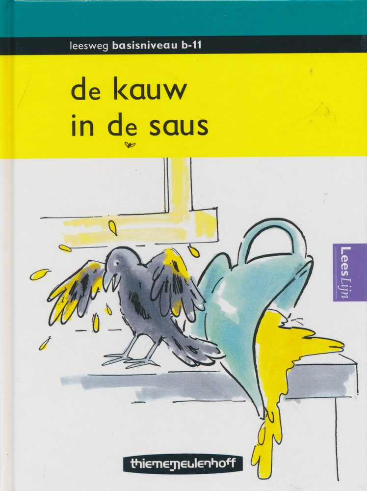 Leesweg Leesboek B-11 De kauw in de saus