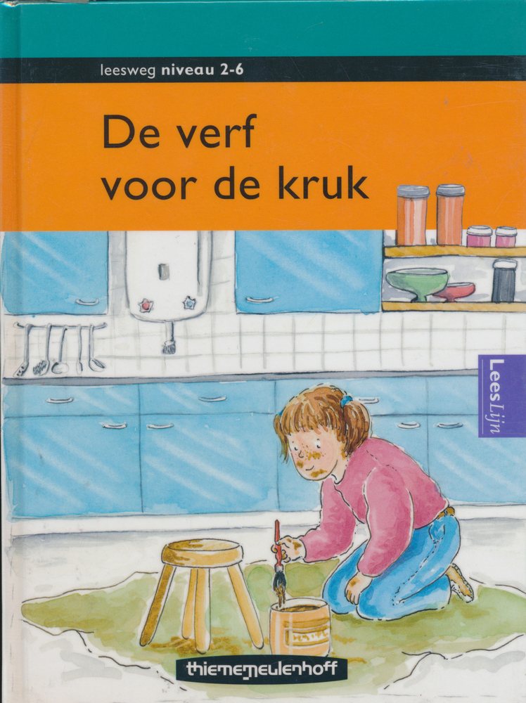 Leesweg Leesboek 2-6 De verf voor de kruk