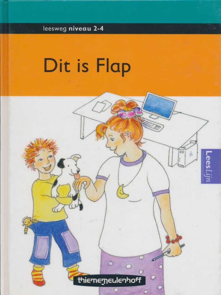 Leesweg Leesboek 2-4 Dit is Flap