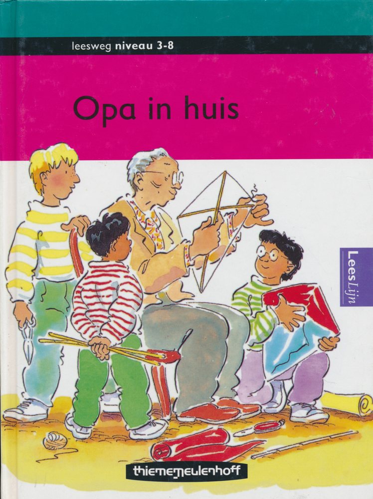 Leesweg Leesboek 3-8 Opa in huis