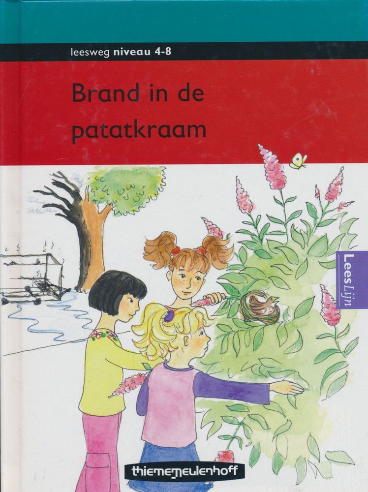 Leesweg Leesboek 4-8 Brand in de patatkraam