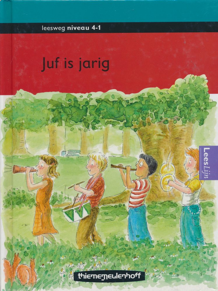 Leesweg Leesboek 4-1 Juf is jarig