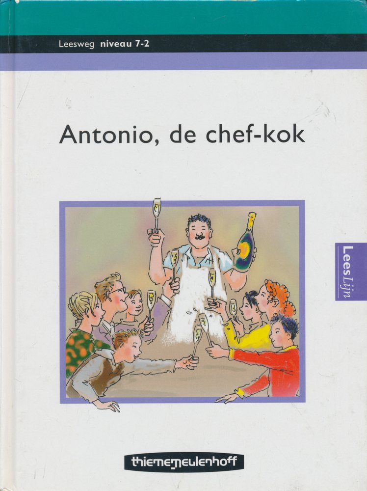 Leesweg Leesboek 7-2 Antonio, de chef-kok