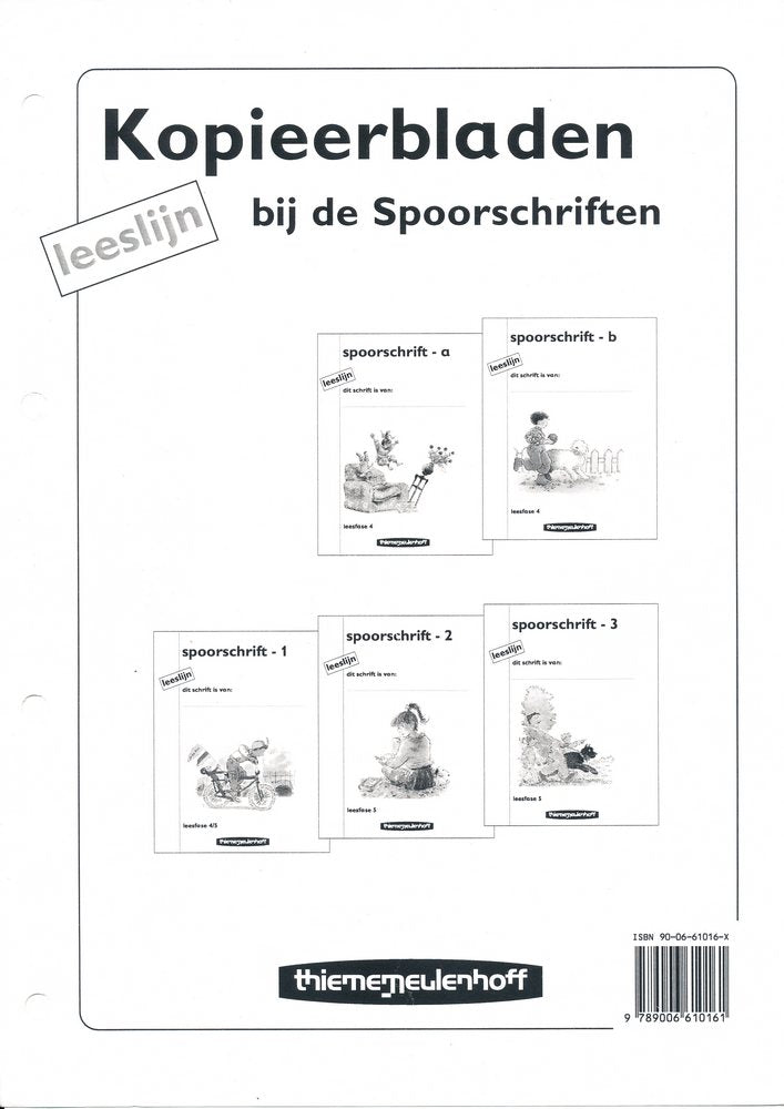 Leeslijn versie 1 Kopieerbladen bij de Spoorschriften