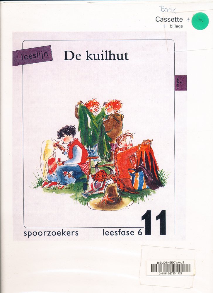 Leeslijn versie 1 Meeleescassette Spoorzoekers leesfase 6 dl. 11