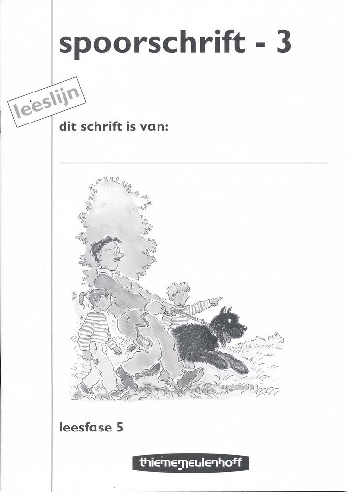Leeslijn versie 1 Spoorschrift 3 (leesfase 5) (per stuk)