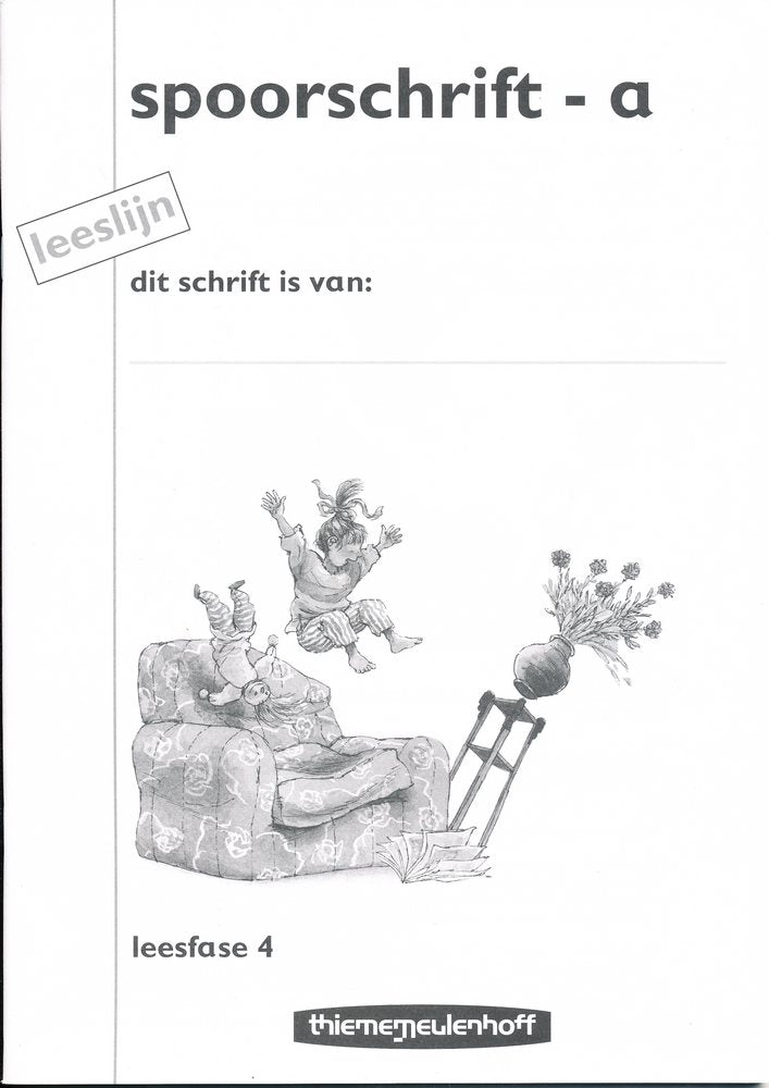 Leeslijn versie 1 Spoorschrift A (leesfase 4) (per stuk)