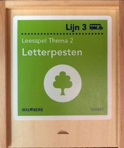 Lijn 3  Leesspel Thema 2 Letter pesten