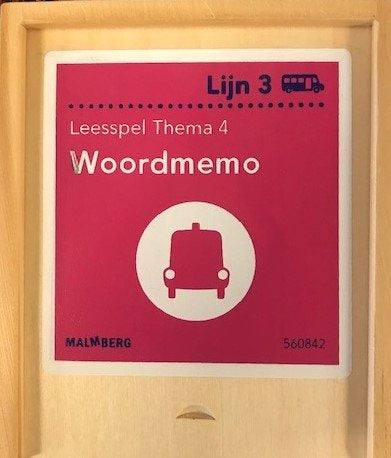 Lijn 3 Leesspel Thema 4 - Woordmemo