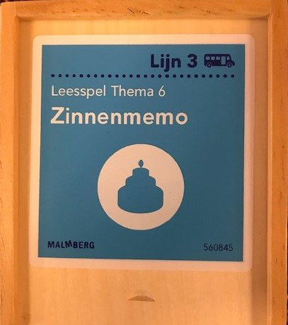 Lijn 3  Leesspel Thema 6 Zinnen memo