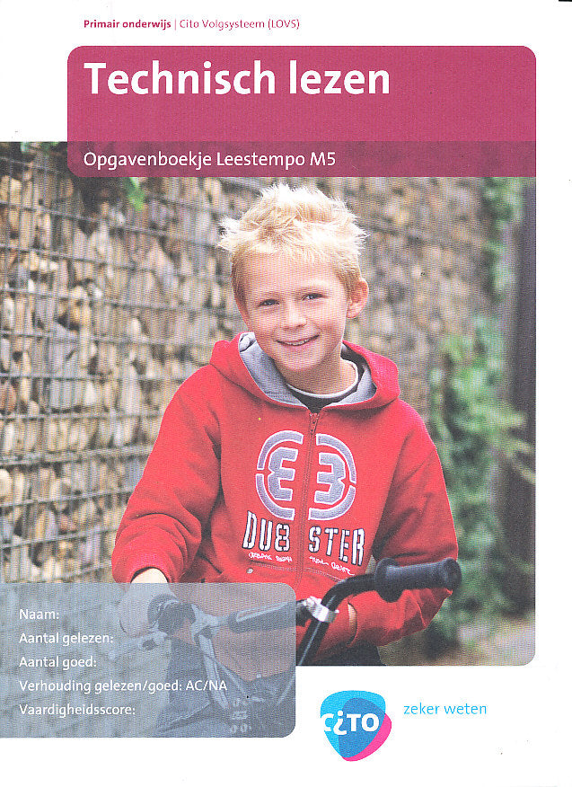 CITO/LOVS (2008) Leestempo Opgavenboekje M5 (per stuk)