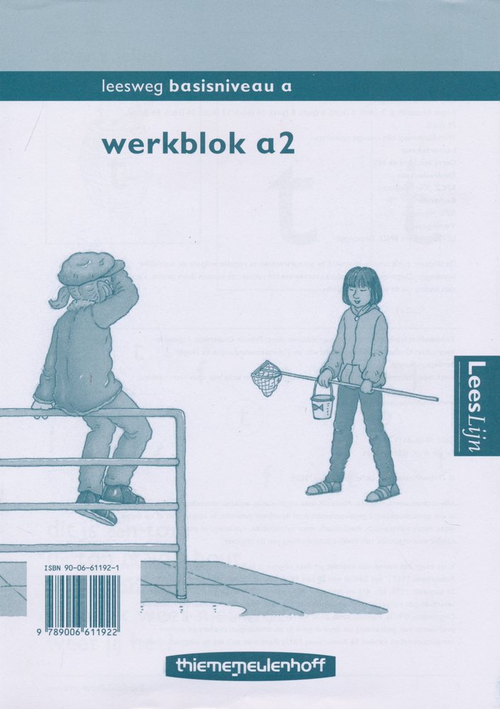 Leeslijn versie 2 Leesweg werkblok A2 (per stuk)
