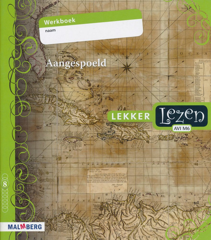 Lekker Lezen werkboek 8 Aangespoeld (per stuk)