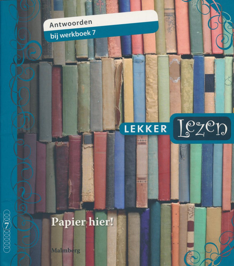 Lekker Lezen antwoorden werkboek 7 Papier hier!