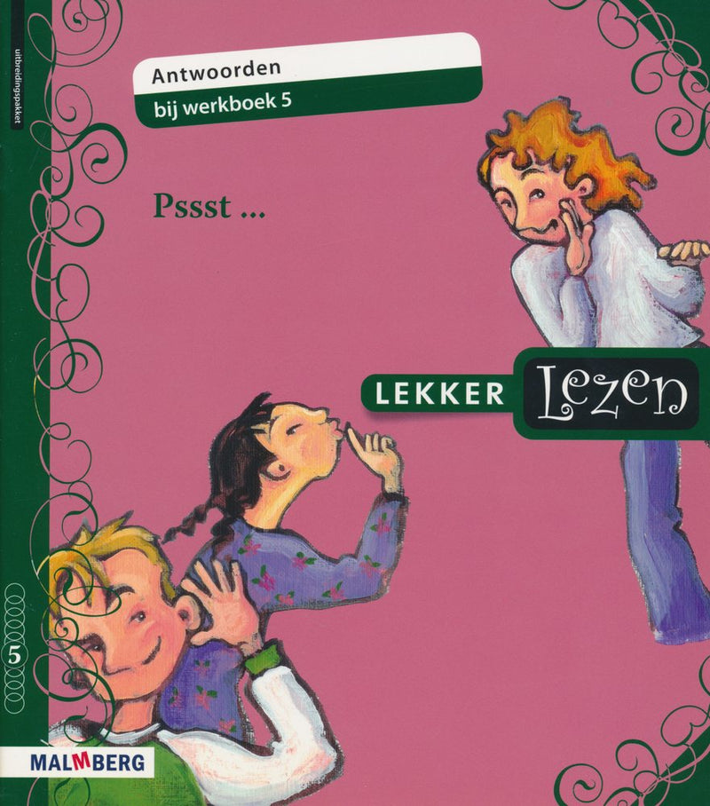 Lekker Lezen antwoorden werkboek 5 Pssst....