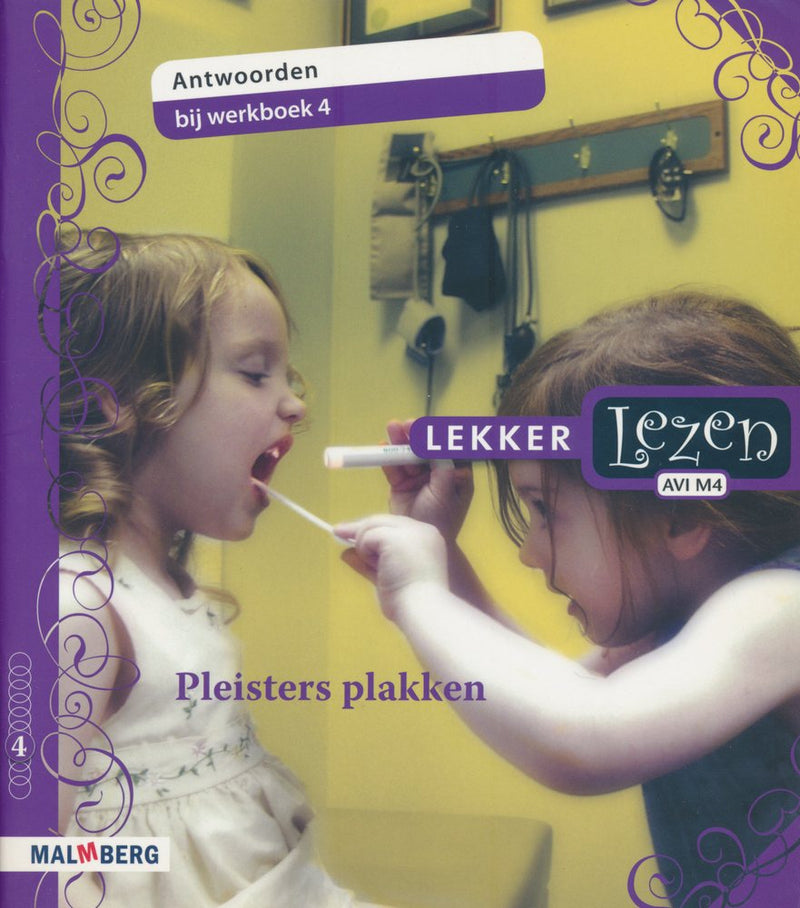 Lekker Lezen antwoorden werkboek 4 Pleisters plakken