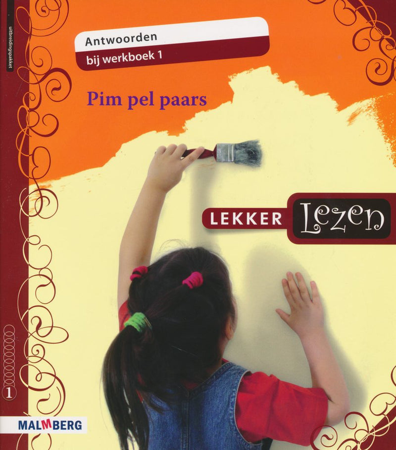 Lekker Lezen antwoorden werkboek 1 Pim pel paars