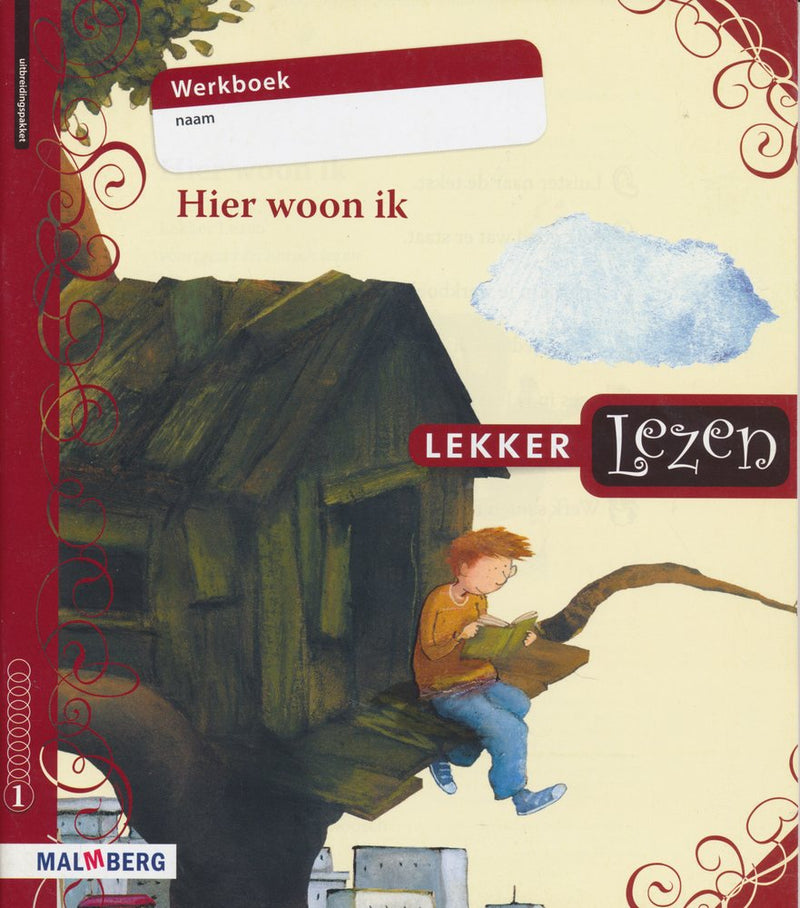 Lekker Lezen werkboek 1 Hier woon ik (per stuk)