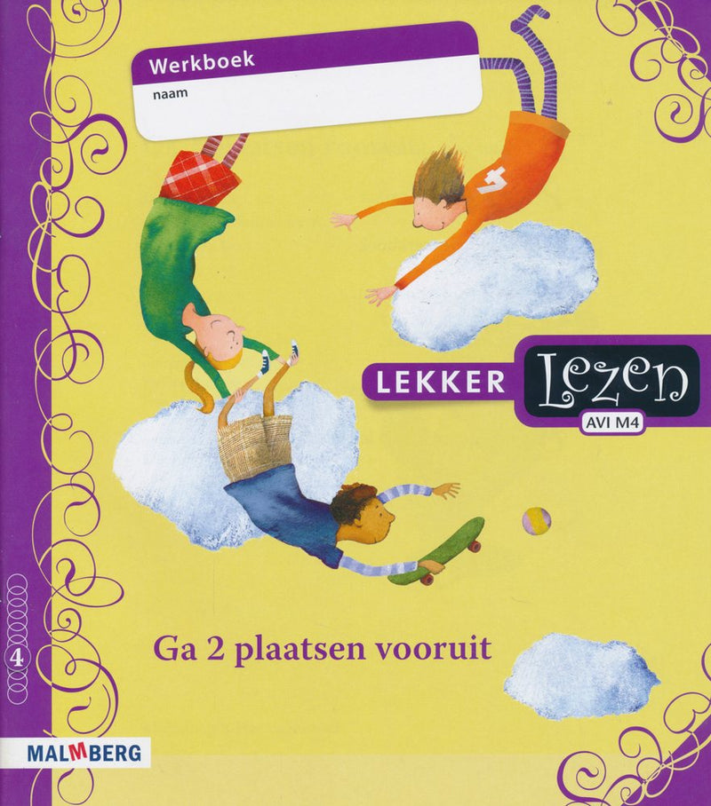 Lekker Lezen werkboek 4 Ga 2 plaatsen vooruit (per stuk)