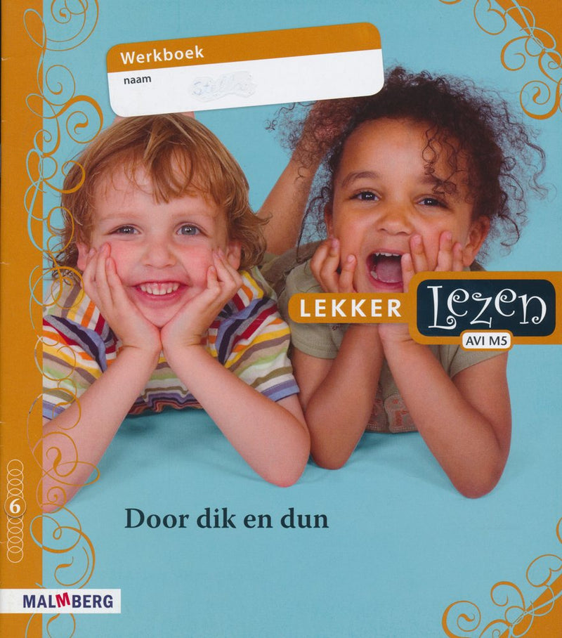 Lekker Lezen werkboek 6 Door dik en dun (per stuk)