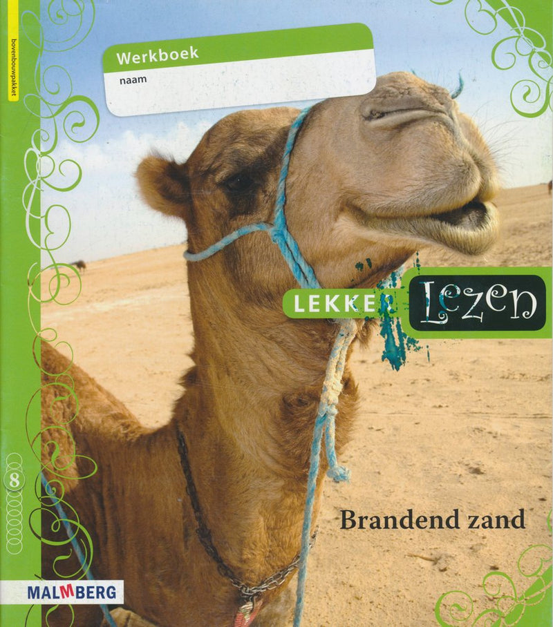 Lekker Lezen werkboek 8 Brandend zand (per stuk)