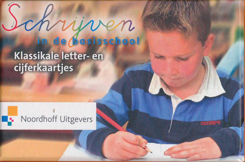 Schrijven in de basisschool Versie 3 Klassikale letter- en cijferkaartjes (zie omschrijving)
