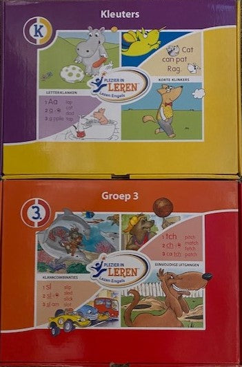 Plezier in Leren, Lezen Engels kleuter en groep 3