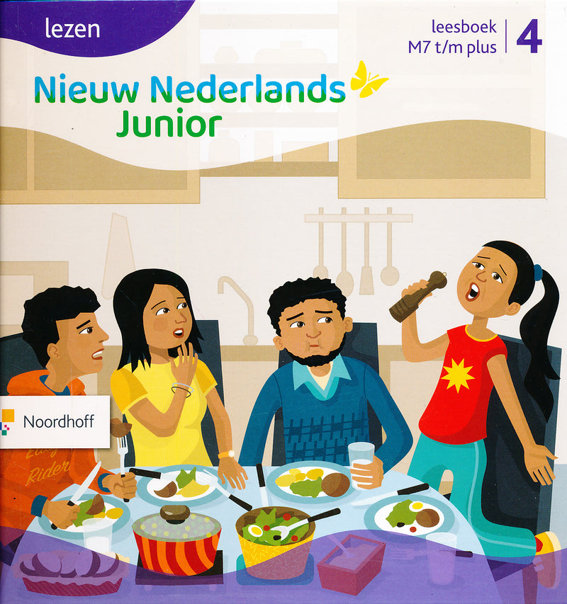 Nieuw Nederlands Junior Lezen Leesboek 4 M7 t/m Plus groep 7