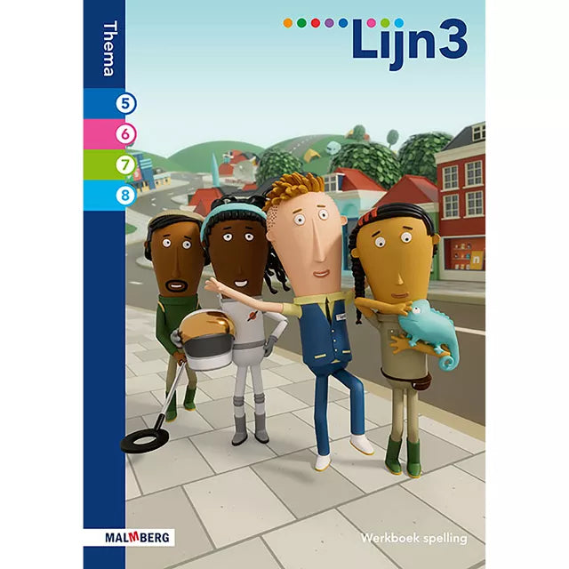 Lijn 3 versie 2 werkboek spelling thema 5 t/m 8