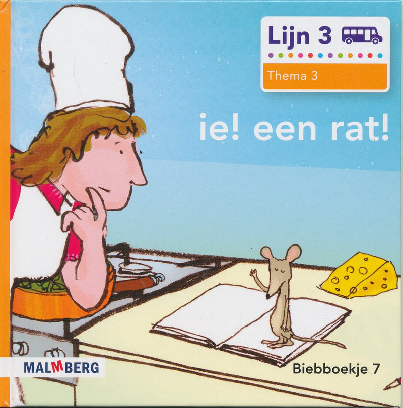 Lijn 3 Biebboekje 7, thema 3, ie! een rat!