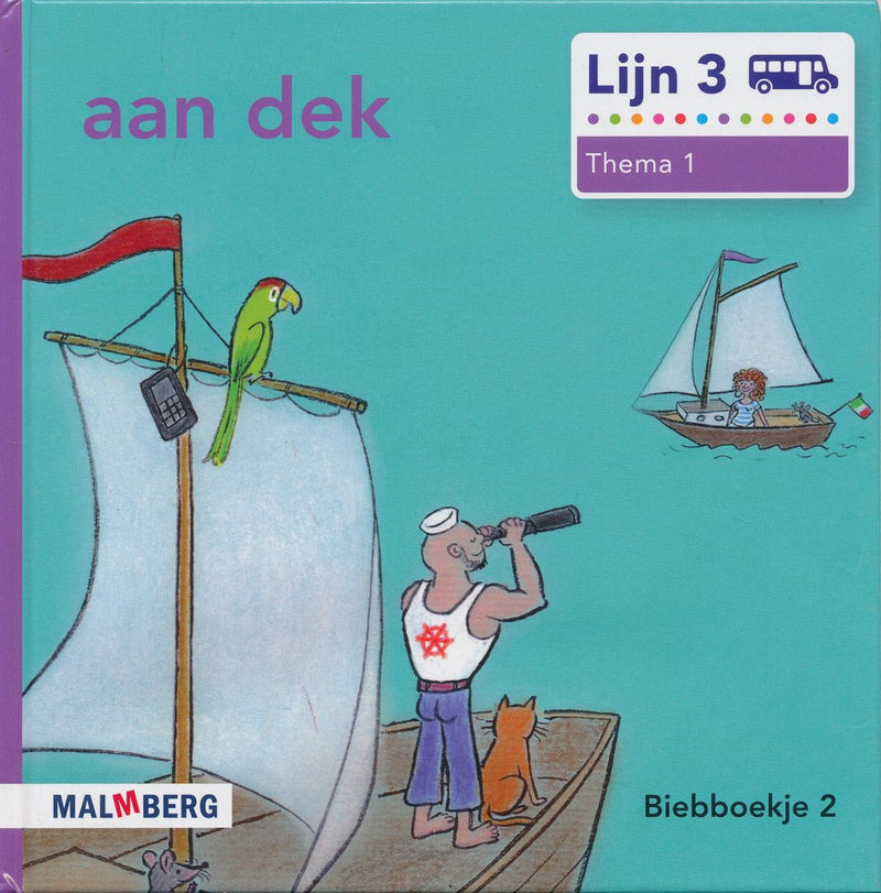 Lijn 3 Biebboekje 2, Thema 1: aan dek