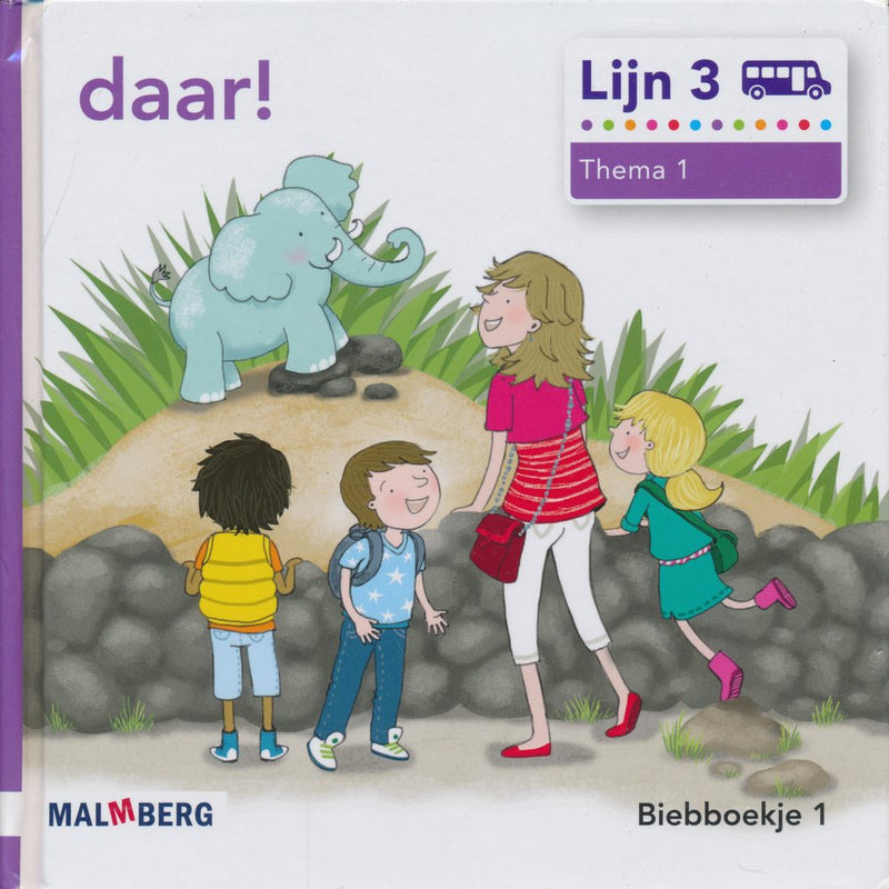 Lijn 3 Biebboekje 1, Thema 1: Daar!