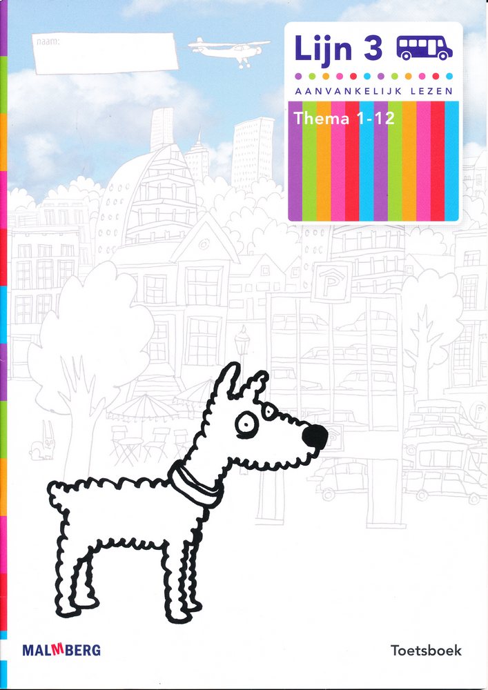 Lijn 3 Toetsboek thema 1-12 (per stuk)