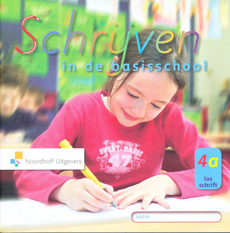 Schrijven in de basisschool Versie 3 Schrift 4A Los schrift groep 4 (per stuk)