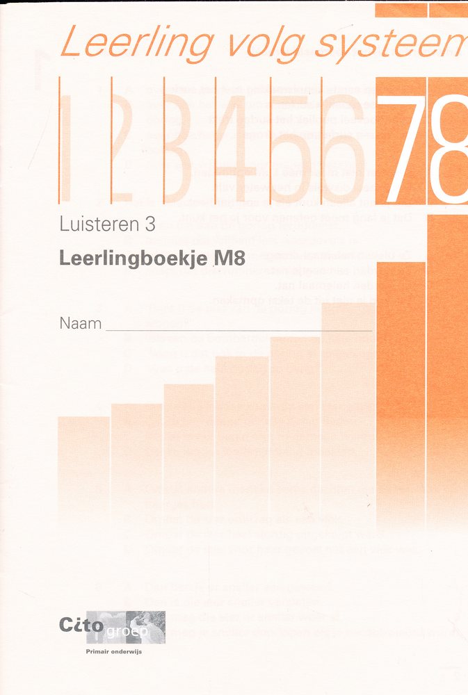 LOVS Leerlingenboekje M8, Luisteren 3 (per stuk)