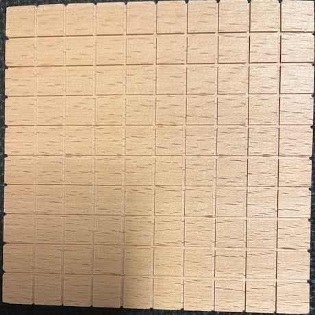 MAB 10 x 10 Houten plankje