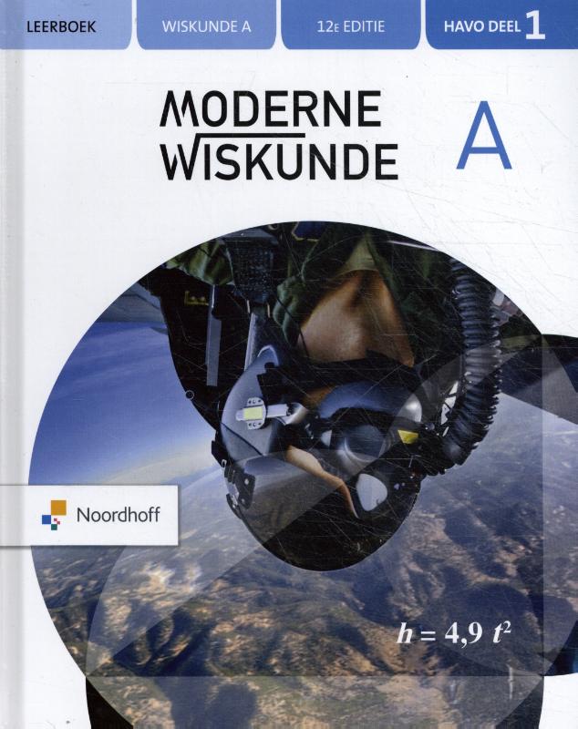 Moderne Wiskunde 12e editie Leerboek 1A HAVO 9789001892258