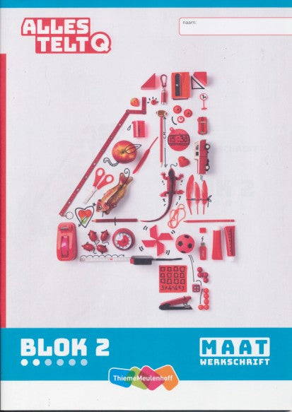 Alles Telt Q Werkschrift Maat blok 2 groep 4 (per stuk)